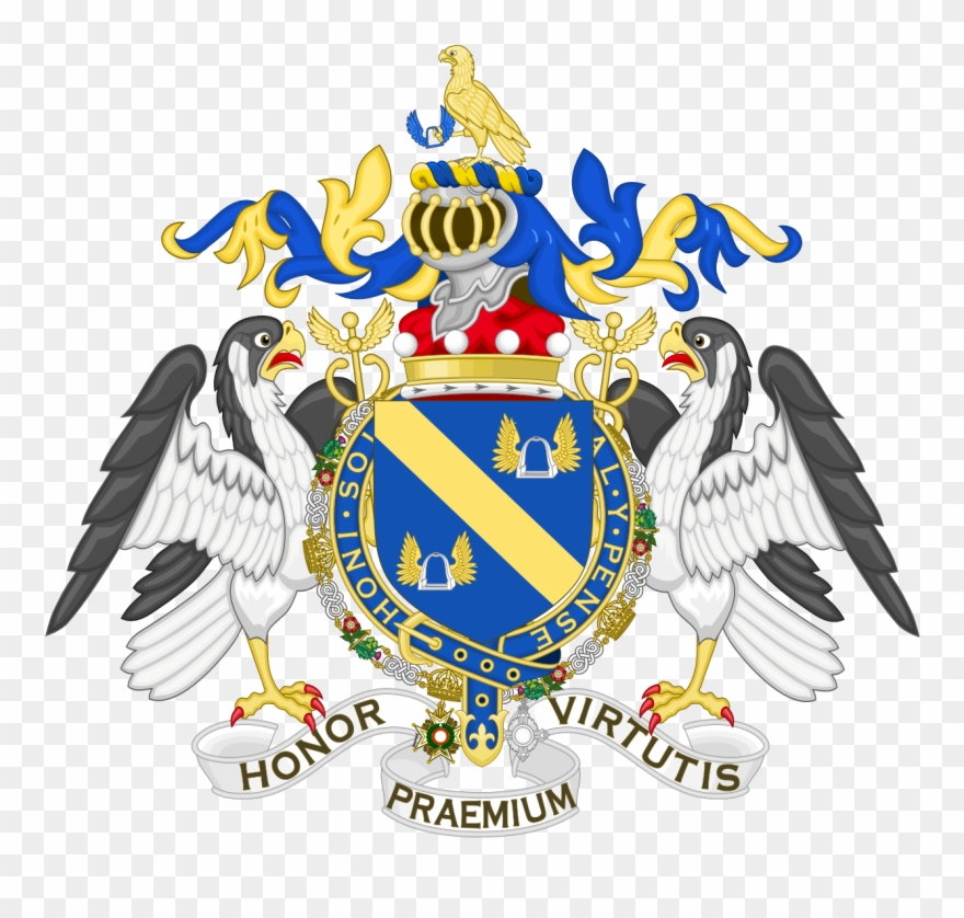 Coat Of Arms Of Jock, Baron Stirrup - Baron Coat Of Arms Clipart