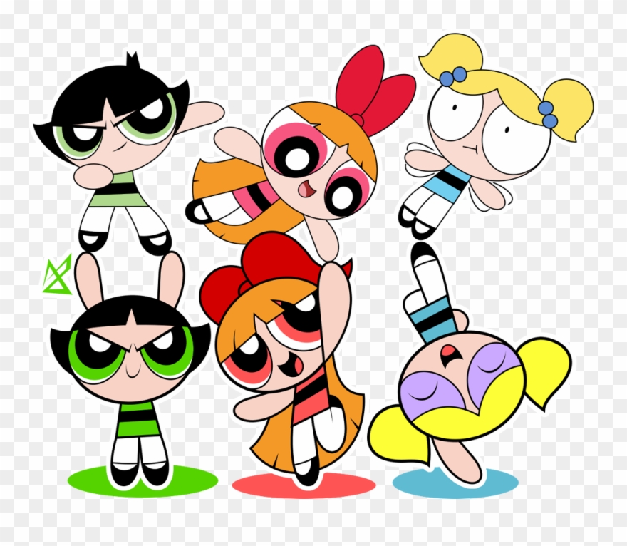 Old'n'new By Ajtheppgfan 20th Anniversary, Positivity, - The Powerpuff Girls Clipart