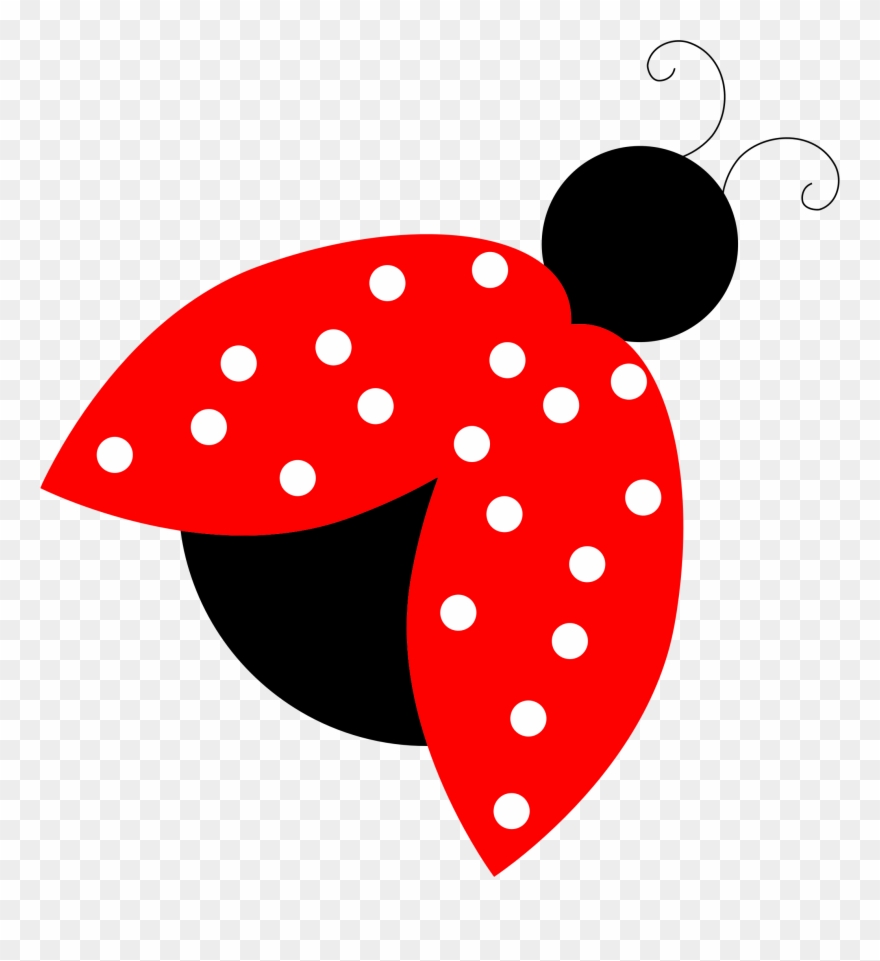 Ladybug Clipart Big - Cartoon Red And Black Ladybug Bag, Adult Unisex, Natural - Png Download