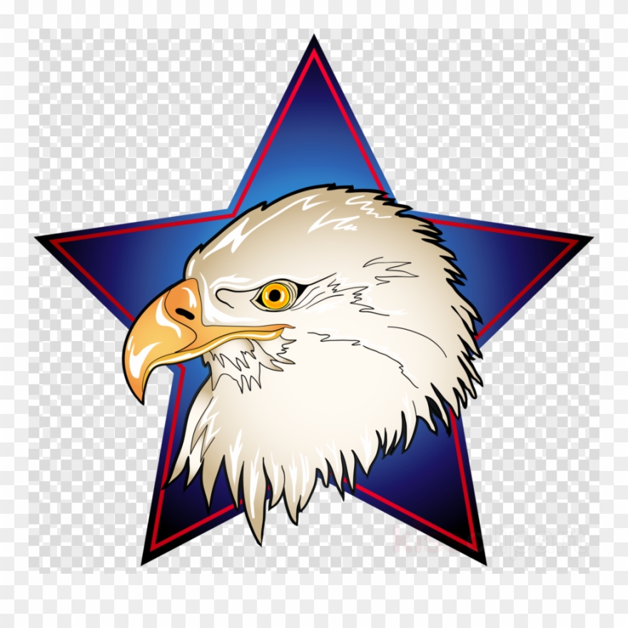 4th Of July Eagle Png Clipart Independence Day Clip - Aufkleber-patriotisches Eagle Runder Aufkleber Transparent Png