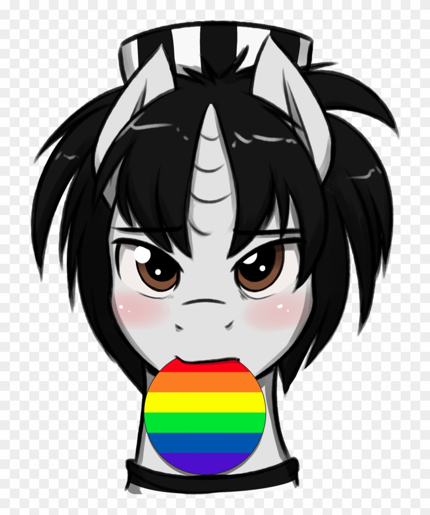 Jcosneverexisted, Blushing, Cute, Gay Pride Flag, Lgbt, - Oc Creative Clipart