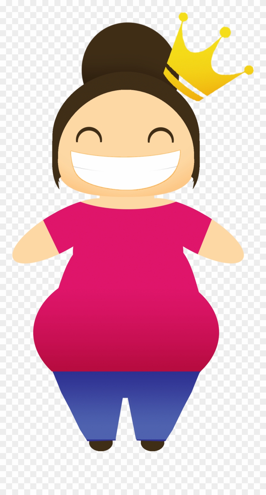 Fat-queen1 - Surabaya Clipart