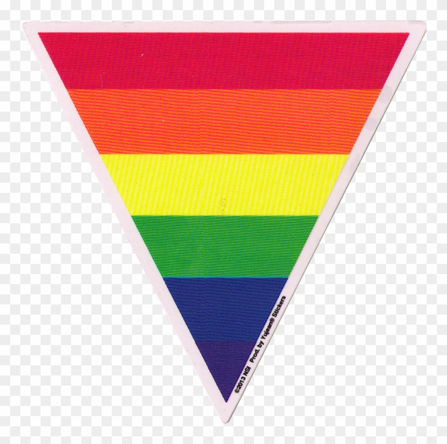 Window Sticker - Lgbt Safe Space Triangle Clipart