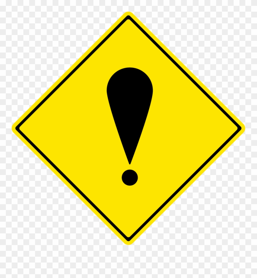 The Gallery For Gt Blank Caution Street Sign Blank - Question Road Sign Png Clipart