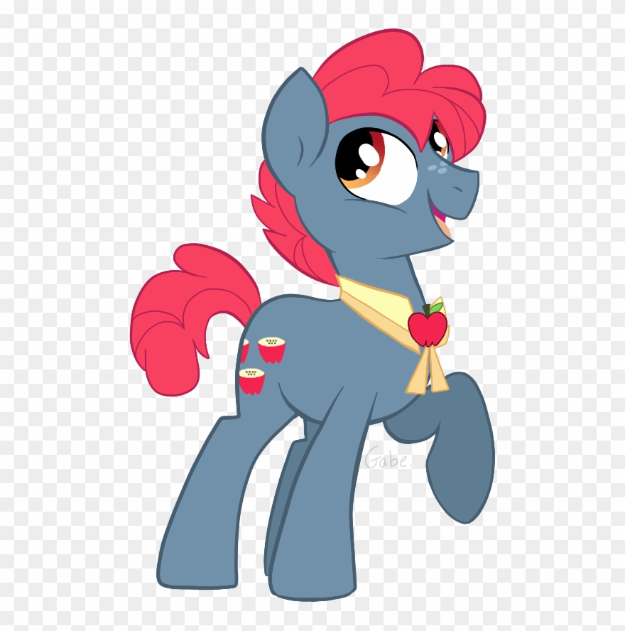 Apple Split, Artist - My Little Pony Apple Split Clipart