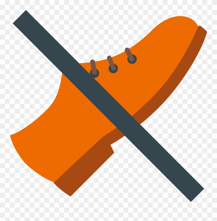 No Shoes Icon Clipart