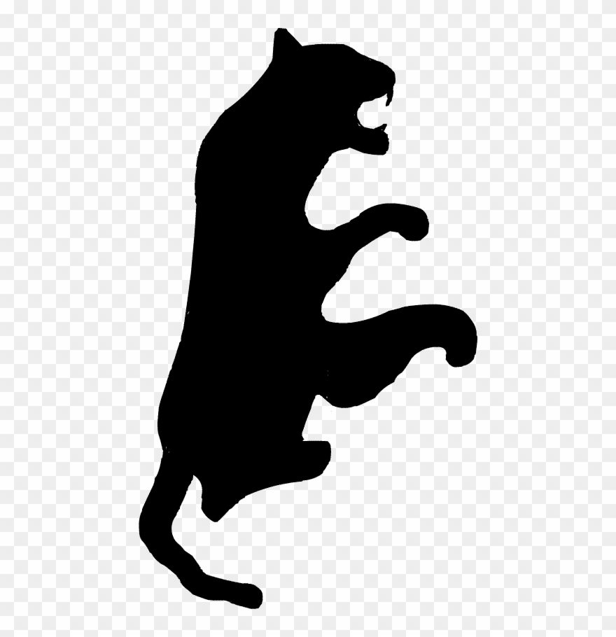 豹 豹 豹 - Woman With Hat Silhouette Clipart