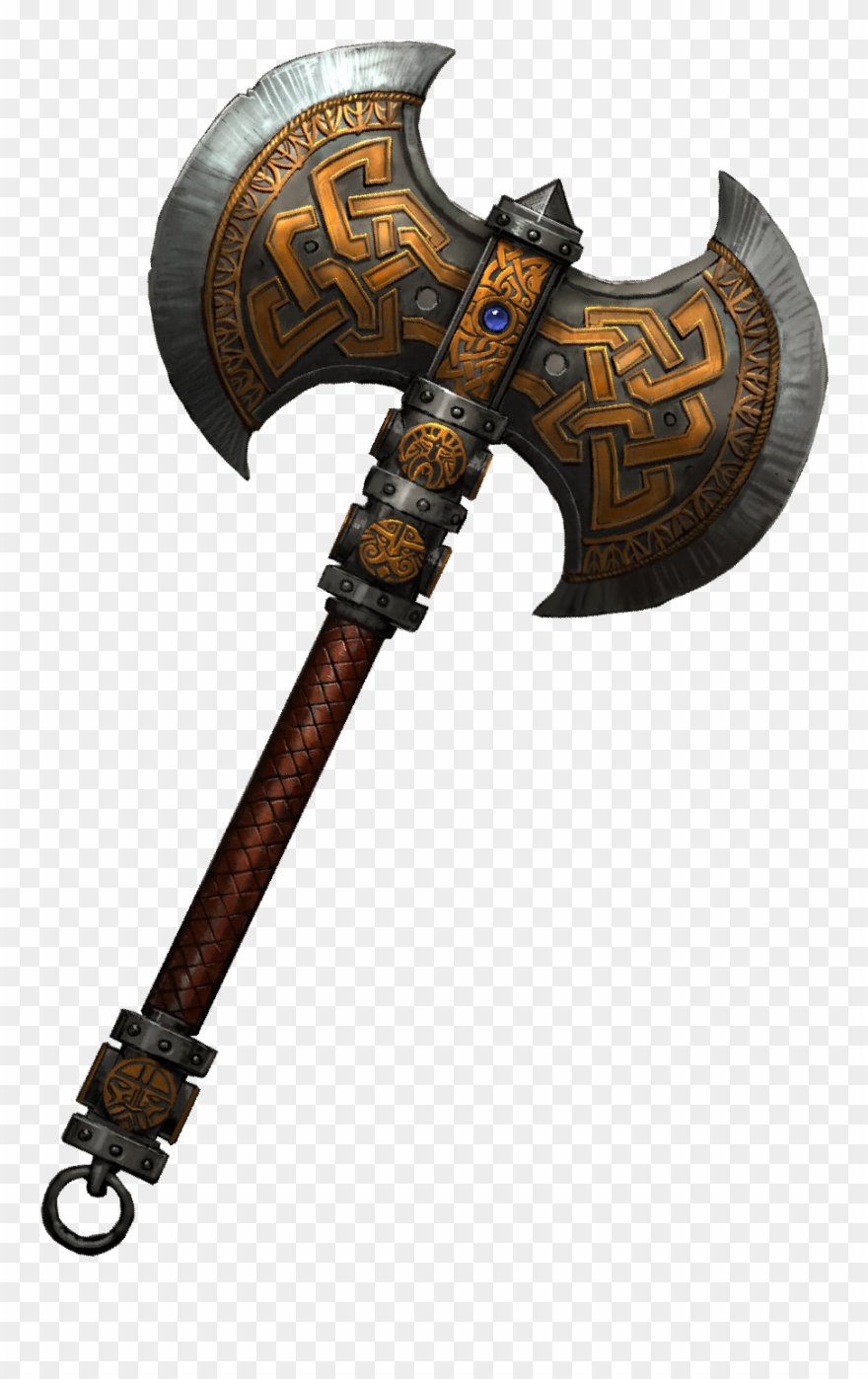 Path Of The Storm Herald - Axe Png Clipart