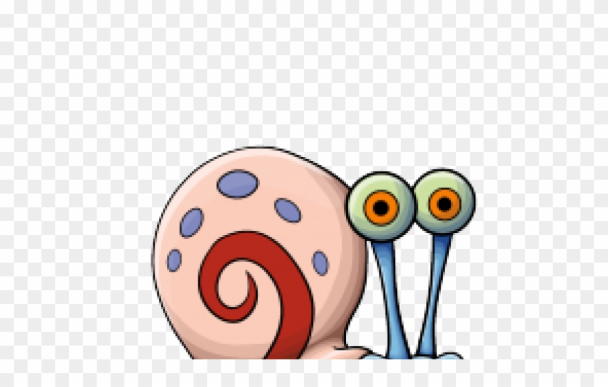 Gifs No Background Gary The Snail Clipart