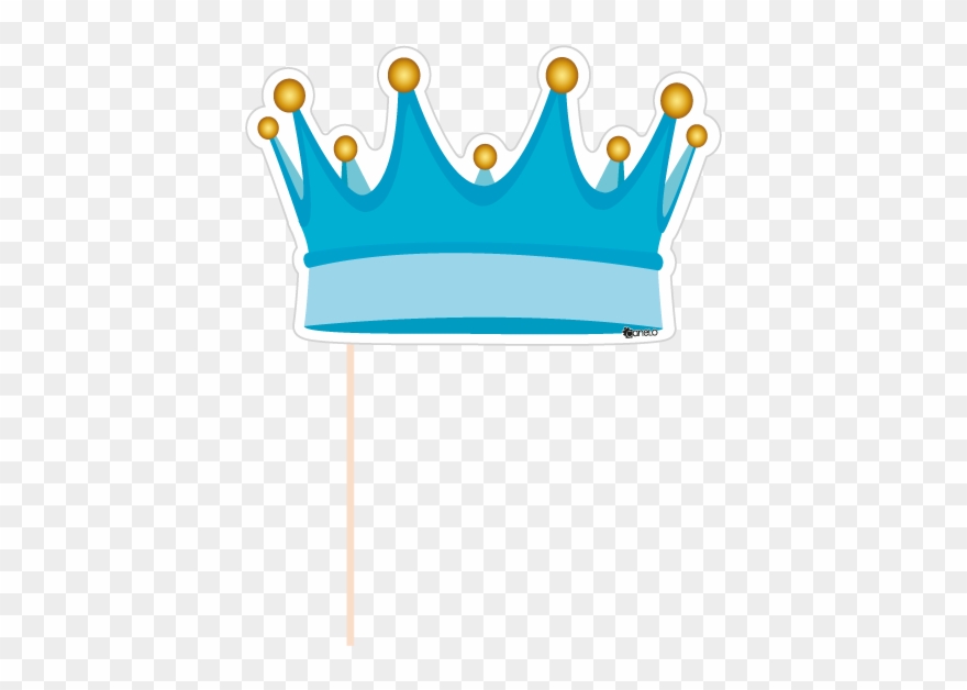 Download Party Photobooth Props Figure Blue Crown Svg Black Booth Png Clipart 1964669 Pinclipart