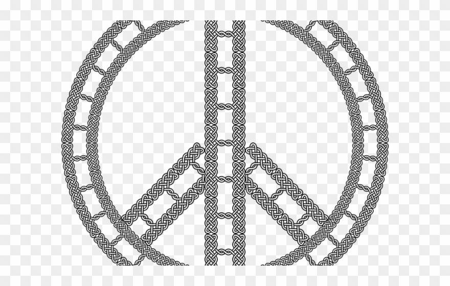 Celtic Knot Clipart Continuous - Peace Symbols - Png Download