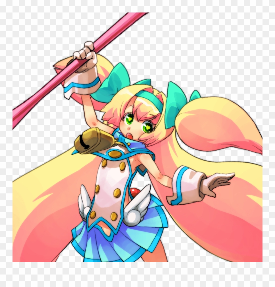 No Caption Provided - Platinum The Trinity From Blazblue Clipart