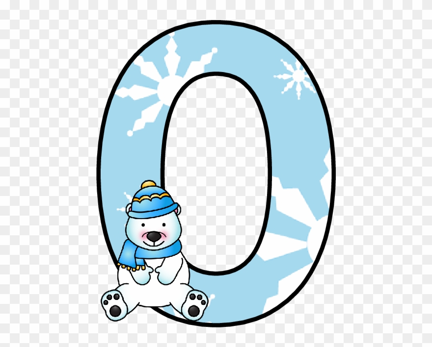 Ch B *✿* Alfabeto Winter De Kid Sparkz Polar Region, - Alfabeto Winter The Kid Clipart