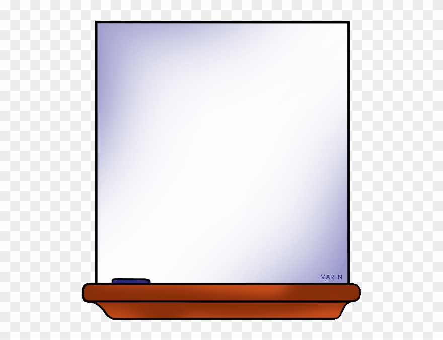 Free School Clip Art By Phillip Martin, White Board - Png Download
