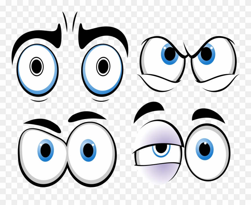 Фотки Gify, Clip Art, Eyes, Faces, To Draw, Illustrations - Png Download