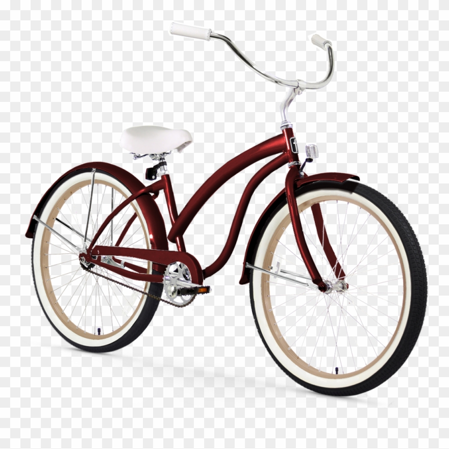 Customizer - Firmstrong Women's Chief Lady Three Speed Beach Cruiser Clipart