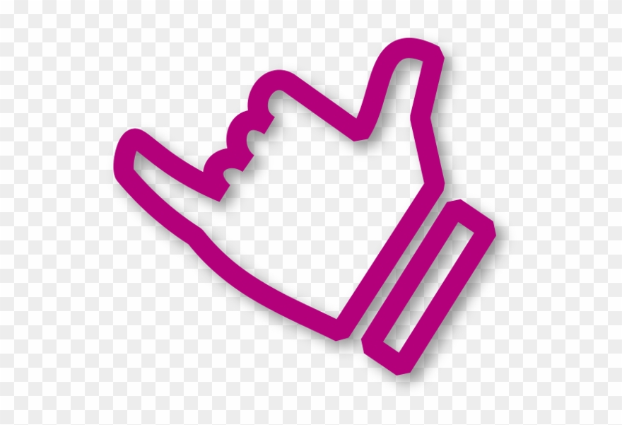 Reservations Shaka - Hawaii Clipart