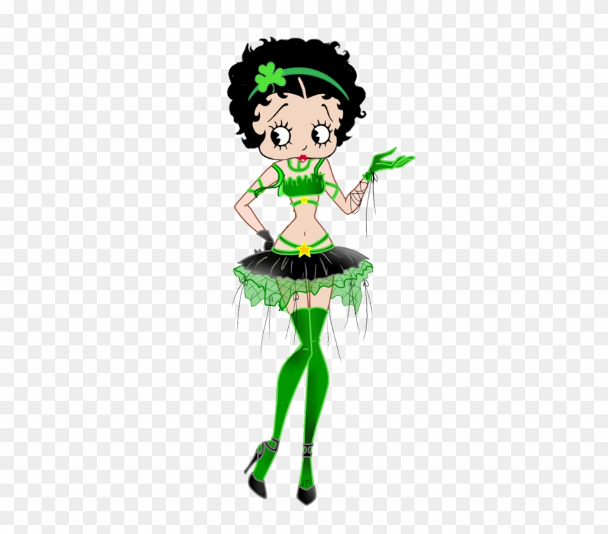 Irish - Betty Boop Clipart