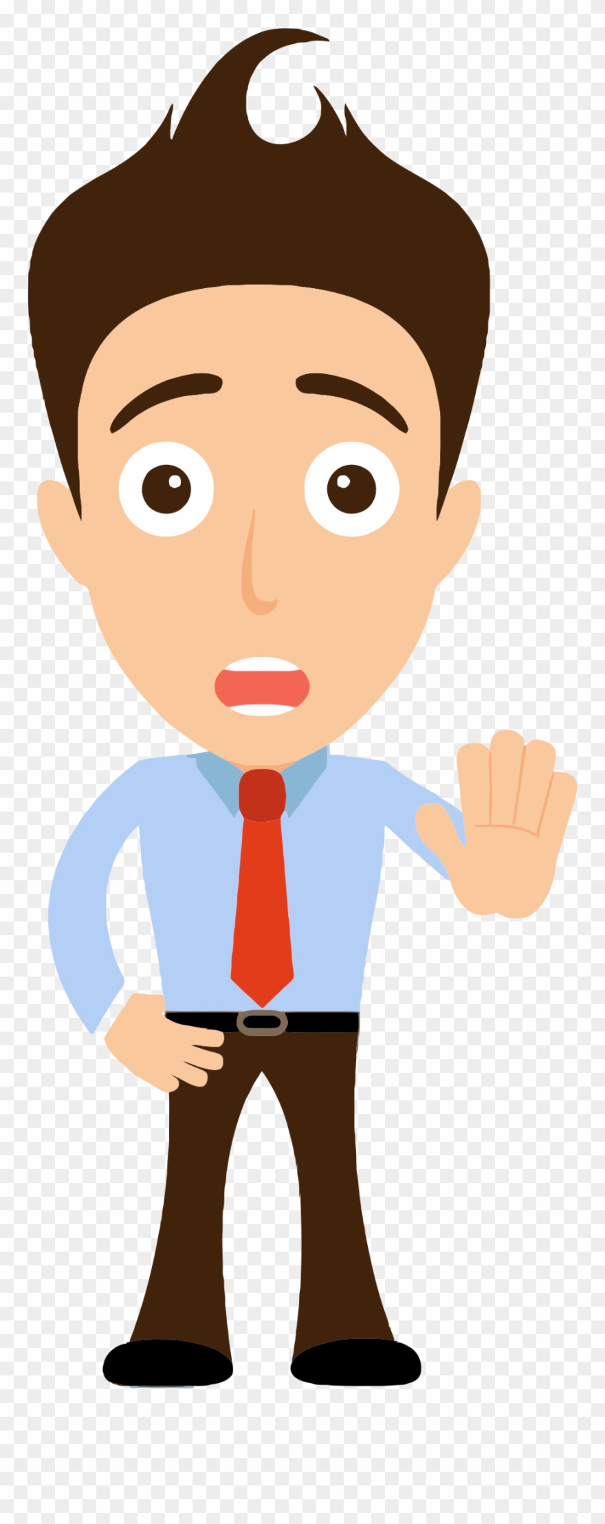 Big Image - Clip Art Man - Png Download