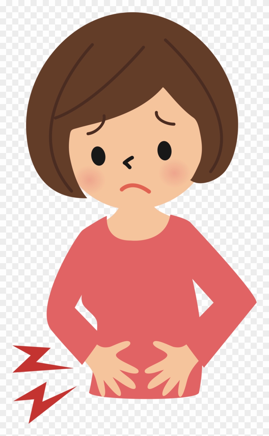 Pain In Stomach Free Photo Png - Abdominal Pain Clipart Transparent Png