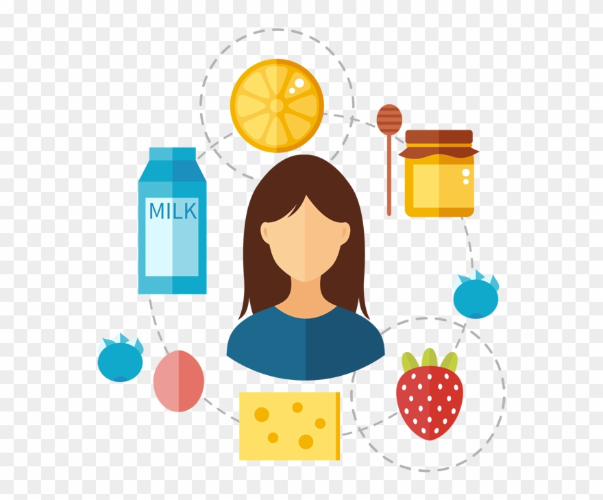 Identifying Food Allergies Clipart