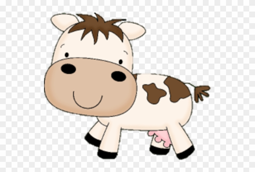 Baby Cow Clipart - Baby Calf Clip Art - Png Download