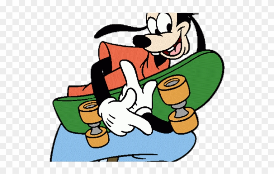 Skateboard Clipart Disney - Png Download