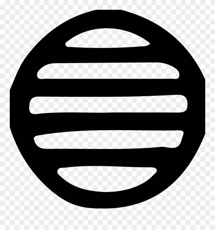 The Ancient Egyptian Sieve Hieroglyph Is For The Shape Clipart