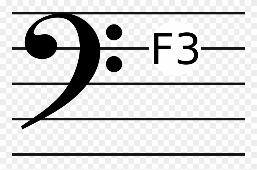 Bass Clef Is What Trombones Use, Baritone Isn't Really - Subbass Clef Clipart
