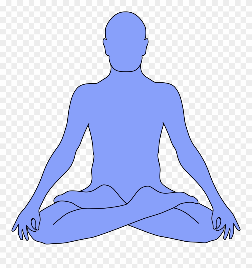Big Image - Meditation Clipart - Png Download