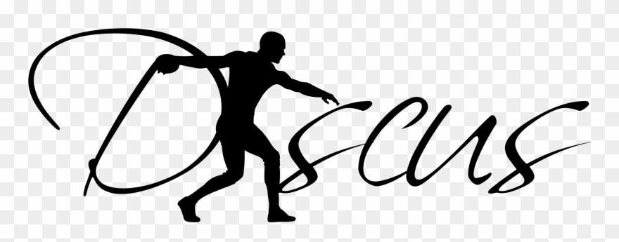 Discus Script Tee - Clip Art - Png Download