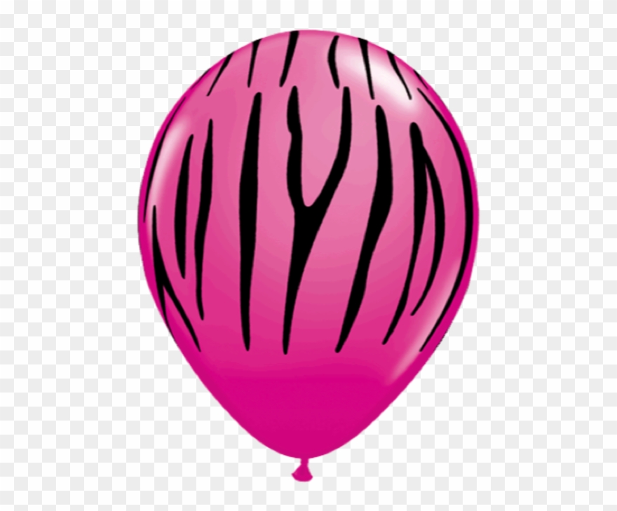 Zebra Stripes Wild Berry 11r Pose M/50 Clipart