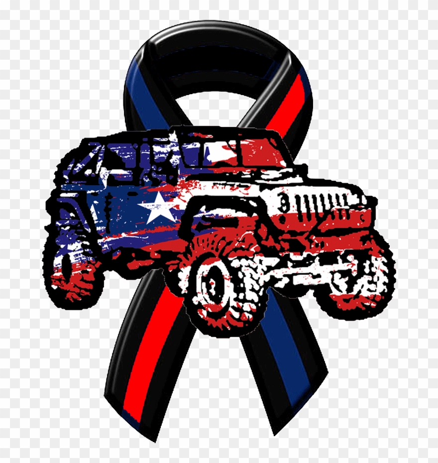 Patriotic Jeeps - Jeep Clipart