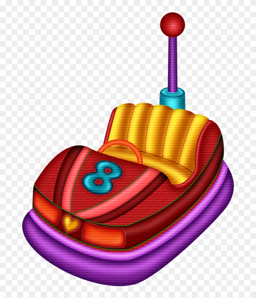 Pps Bumper Car Png Clip Art Scrapbook - Circus Transparent Png