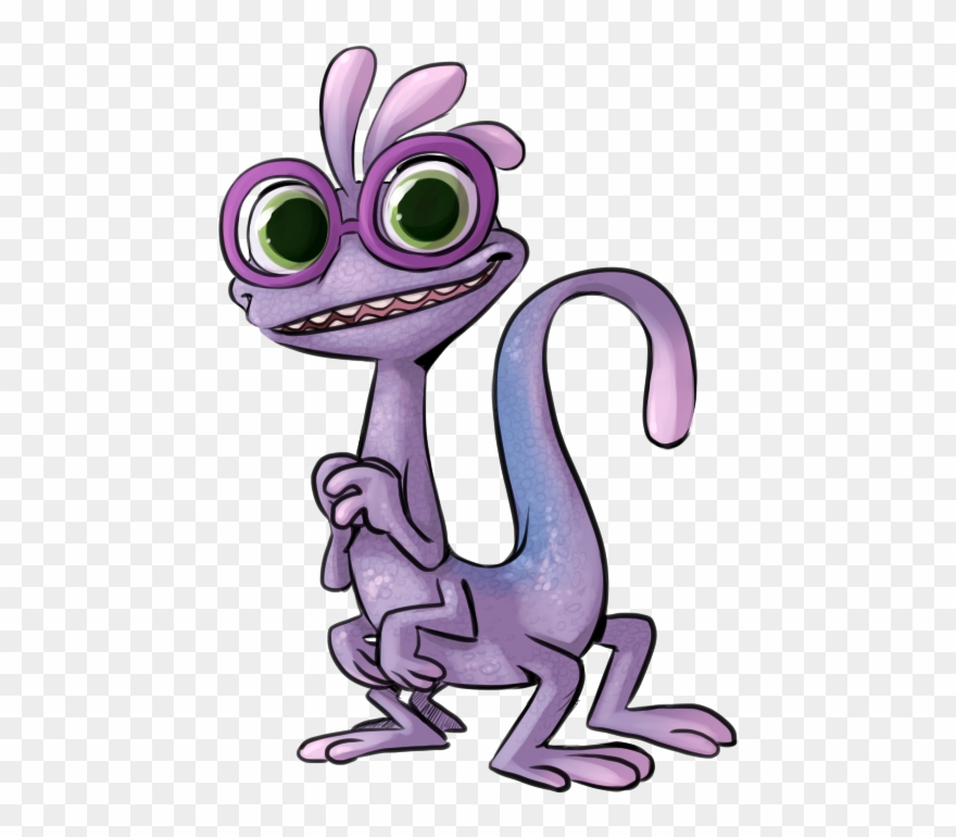 Monsters University Baby Randall Download - Randall Monsters Inc University Clipart
