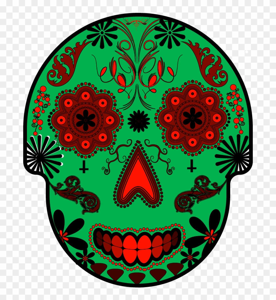 I Have Just Created A Sugar Skull In Adobe Illustrator - Best Gma Yard Sign Clipart