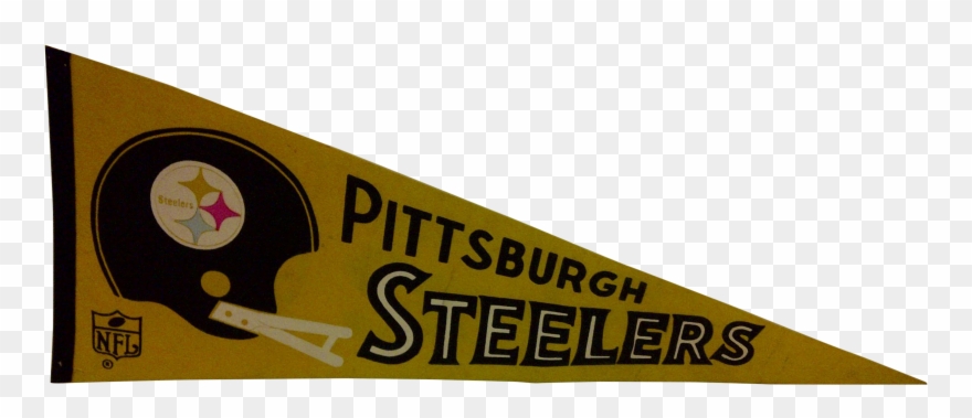Vintage Steelers Pennant Clipart