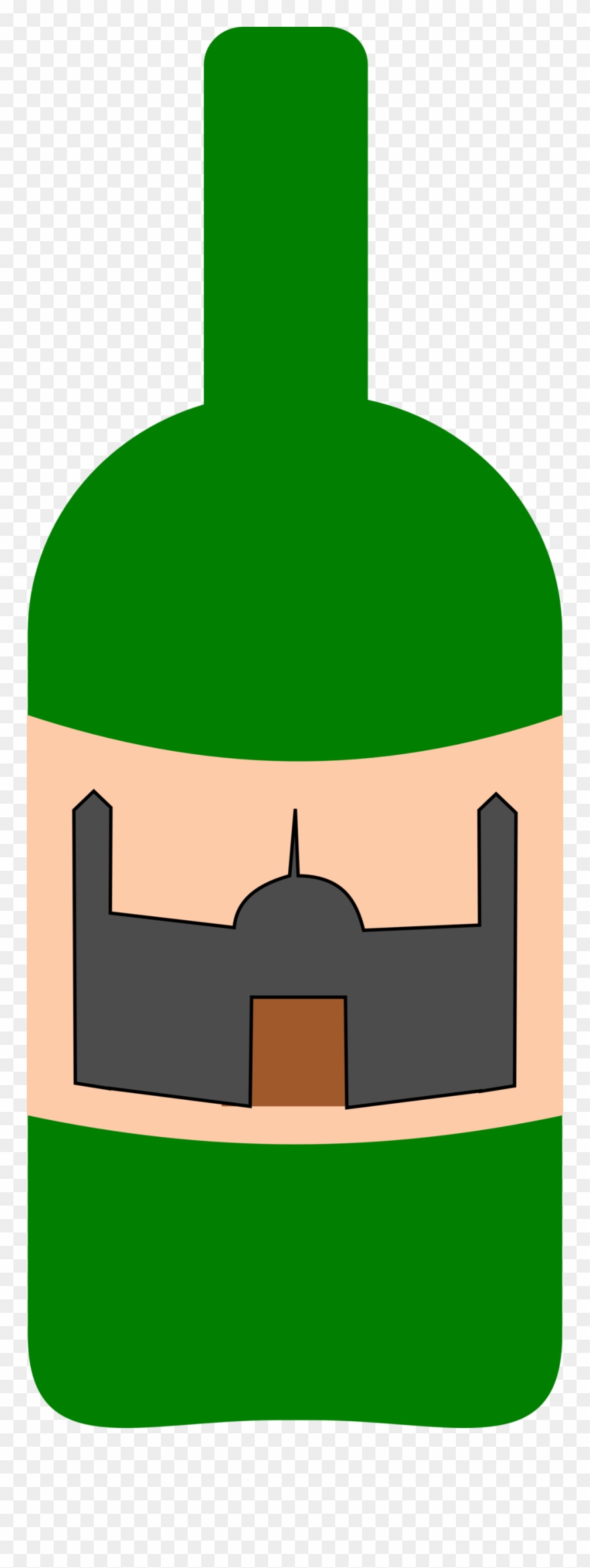 Wine Bottle - Bottle Clipart