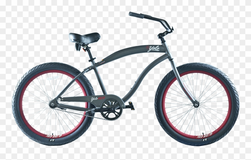 Clip Royalty Free Library Fat Tire Mens - Fat Tire Beach Cruiser - Png Download