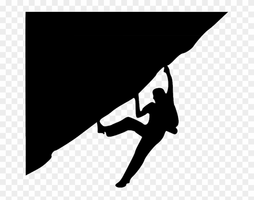 Climbing-157588 1280a - Rock Climbing Clip Art Png Transparent Png