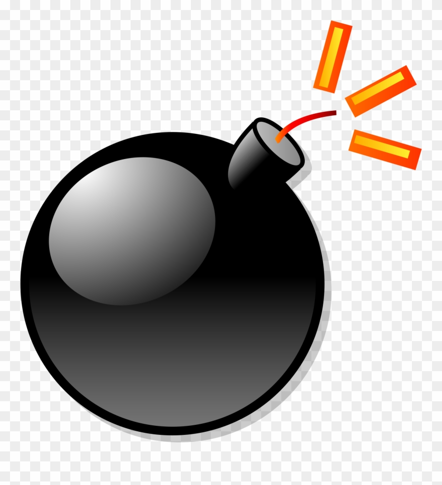 Bomb Svg Clear Background - Bomb Clipart