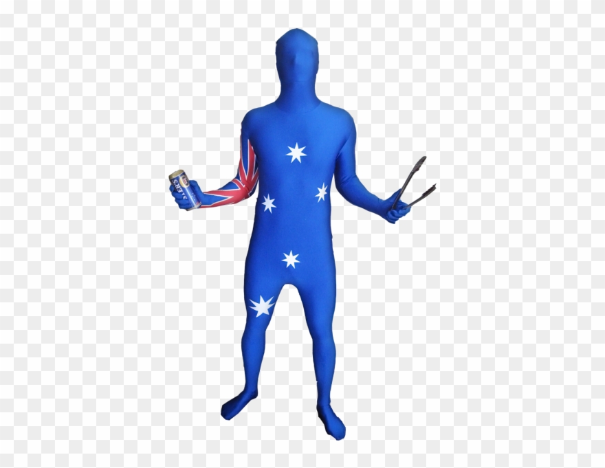 Australia Morphsuit - Diy Australia Day Costumes Clipart