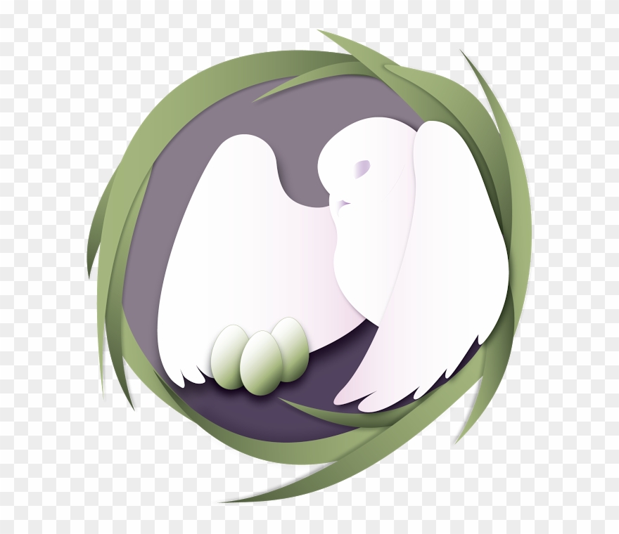 Nesting Owl - Owl Clipart