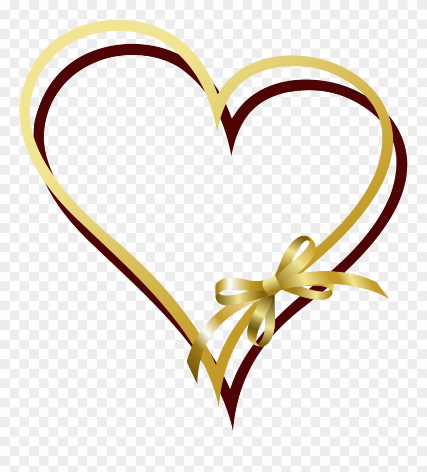 Ribbon Gold Clip Art - Png Download