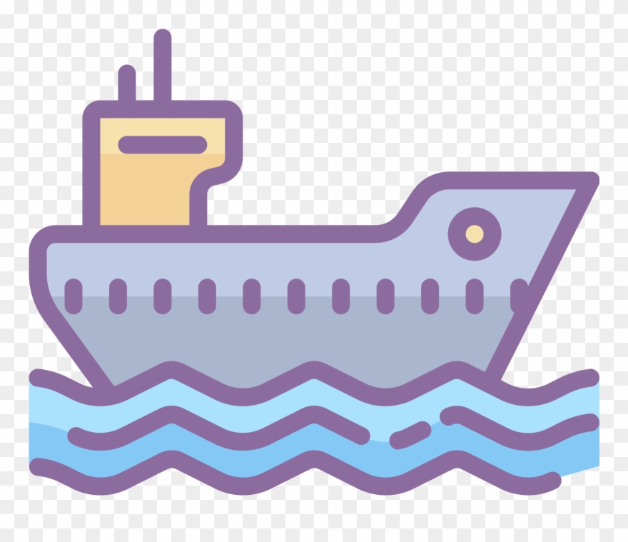 Cargo Ship Icon - Ship Clipart