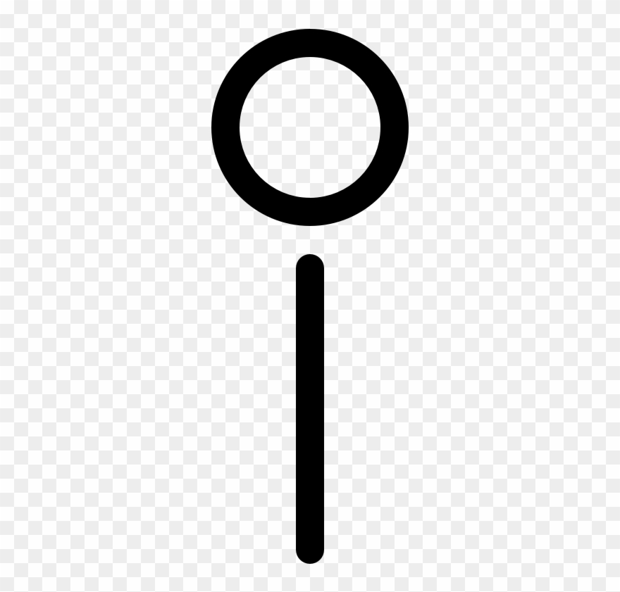 Office Equipment Pinboard Pin Thin - Pin Thin Icon Clipart