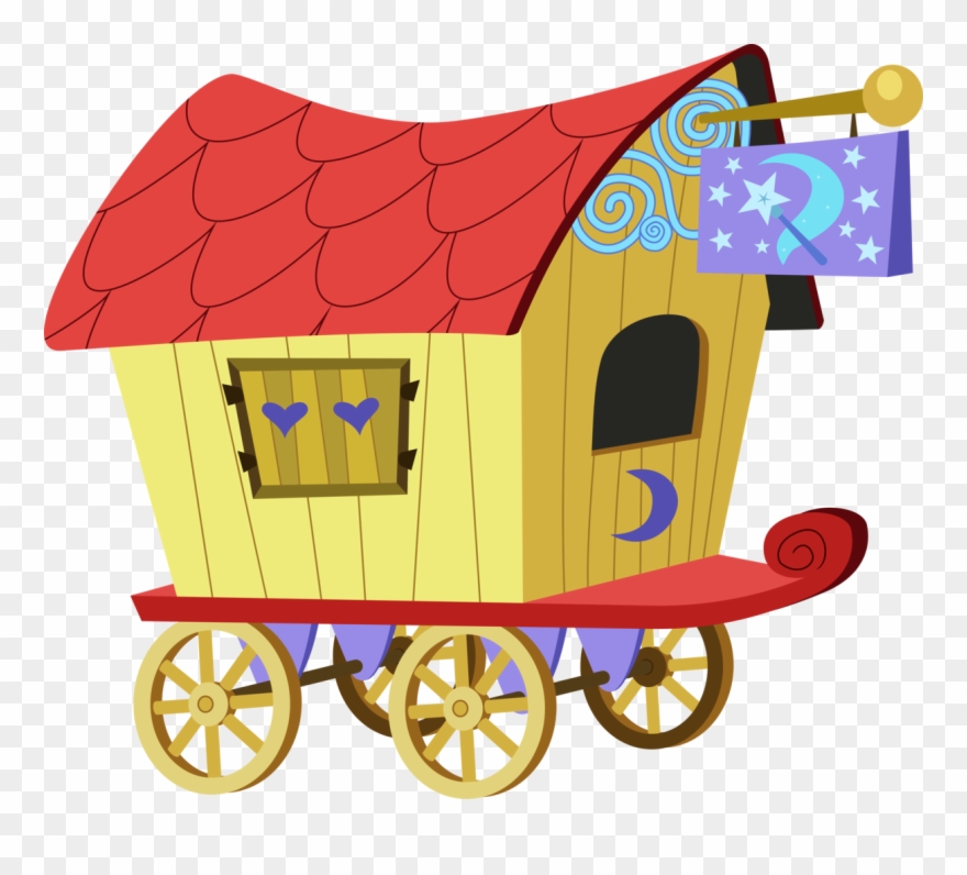 Artist Jeatz Axl - Mlp Trixie's Wagon Clipart