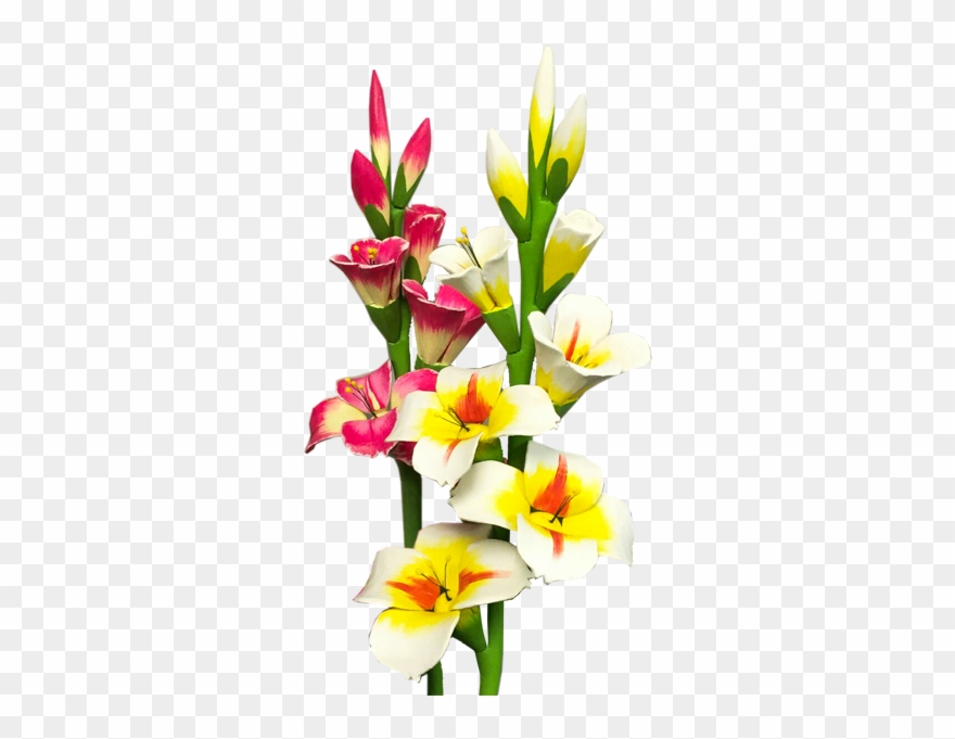 Wooden Flower Injunwood Clipart
