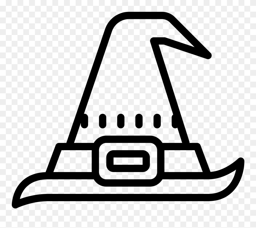 Witch Icon - Witchcraft Clipart