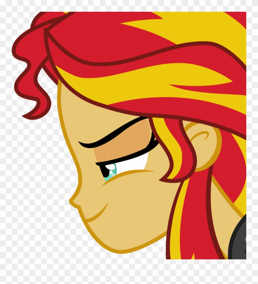 Artist Secret Man - Sunset Shimmer Equestria Girls Side Clipart
